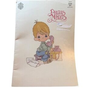 Precious Moments Dear Jon Cross Stitch PM-3 by Gloria & Pat 1979 Vintage Booklet